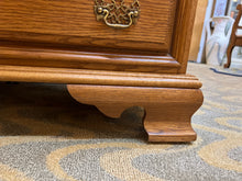 Light Wood Dresser With Triple Mirror