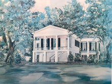 B. Sumrall Signed Limited Edition "Oakleigh Mansion" Print, Framed