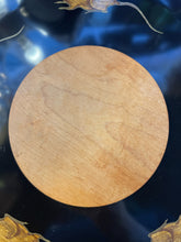 Couroc Cheese Tray With Mice and Glass Dome
