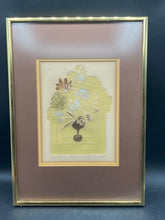 Arlene Sherman Signed "Floral 28" Artist Proof Embossed Lithograph