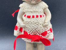 Vintage Japanese Dollhouse Miniature Bisque Girl Doll