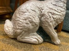 Silver Concrete Rabbit