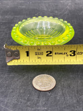 Boyd's Vaseline Footed Candy Dish