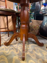 Wood Bistro Table With 4 Stools