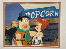 Hanna, Barbera & Iwao Takamoto Signed The Flintstones Production Cel W/ COA