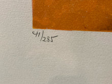 Alvar Sunol Signed "Le Tiroir Ouvert" Limited Edition Lithograph, Framed