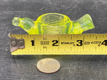 Antique Vaseline Glass Bird Salt Cellar