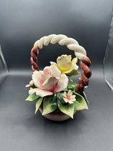 Capodimonte Flower Basket