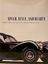 Speed, Style, and Beauty: Cars From the Ralph Lauren Collection | Beverly Rae Kimes, Winston S. Goodfellow (2005, MFA Publications, First Edition, Signed)