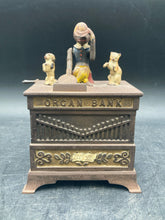 Antique 1882 Kyser & Rex Organ Bank Musical Mechanical Coin Bank
