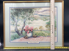 Maxine Remont Macway Signed "Colby Vineyard Napa Valley" Lithograph