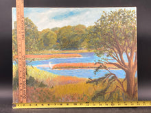 Artist Signed Marsh Landscape Painting