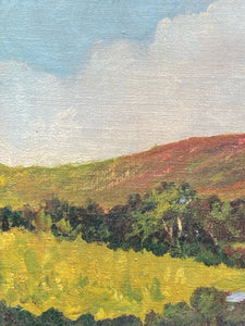 Peter Nielsen (1873-1965) Signed California Landscape Oil Painting
