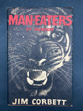 Man-Eaters Of Kumaon By Jim Corbett, 1946 1st American Editio