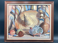Original Krausman Signed Still Life Oil Painting, Framed