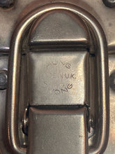 Antique Riveted Aluminum Aviator's Steamer Trunk