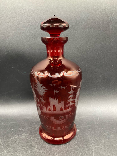 Egermann Bohemian Ruby Glass 8