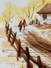 Wally Bilyeau Signed "Country Scene" Watercolor Painting W/ CoA - view 4