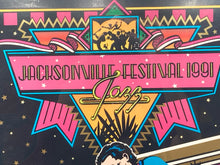 Rare Signed 1991 Jacksonville Jazz Festival Poster, Framed