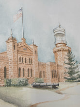 Suzy Leeja Carrington Signed "Navesink Twin Lights Lighthouse" Artist Proof