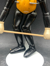 Antique 1930's Wooden Articulated Mr. Peanut Advertising Figure