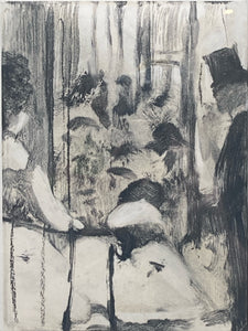 Original Edgar Degas Soft Ground Hand Etching W/ CoA