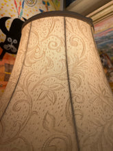 Metal Lamp With Marble Accent
