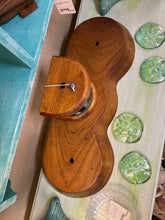 Vintage Ship Light on Wood Base