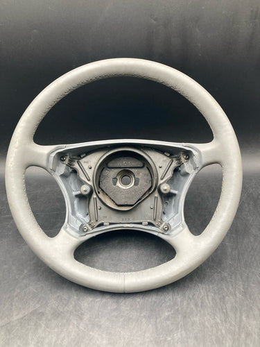 Mercedes-Benz 2000-06 S Class Steering Wheel Gray Leather OEM