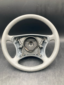 Mercedes-Benz 2000-06 S Class Steering Wheel Gray Leather OEM