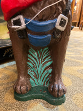 Concrete Dog With Hat