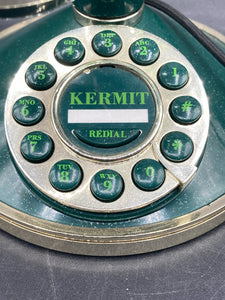 Telemania The Muppets Kermit The Frog Candle Stick Phone
