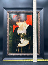 Felix Mas Signed Limited Edition "Hidden Thoughts" Framed Canvas Serigraph 6/75