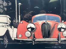 Walter Ferris II Signed Limited Edition 'Jaguar XK120' Framed Print