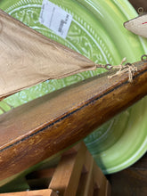 Antique Pond Yacht on Stand