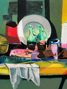 Marcel Mouly Signed "La Olessate Ou Grill" Limited Edition Lithograph W/ CoA