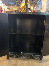 Black Lacquered Asian Cabinet