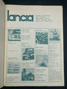 1971 Lancia Italian Periodical Issue #28