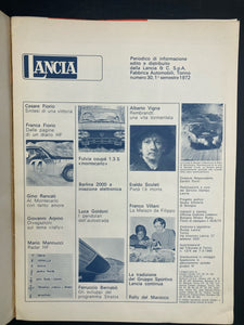 1972 Lancia Italian Periodical Issue #30