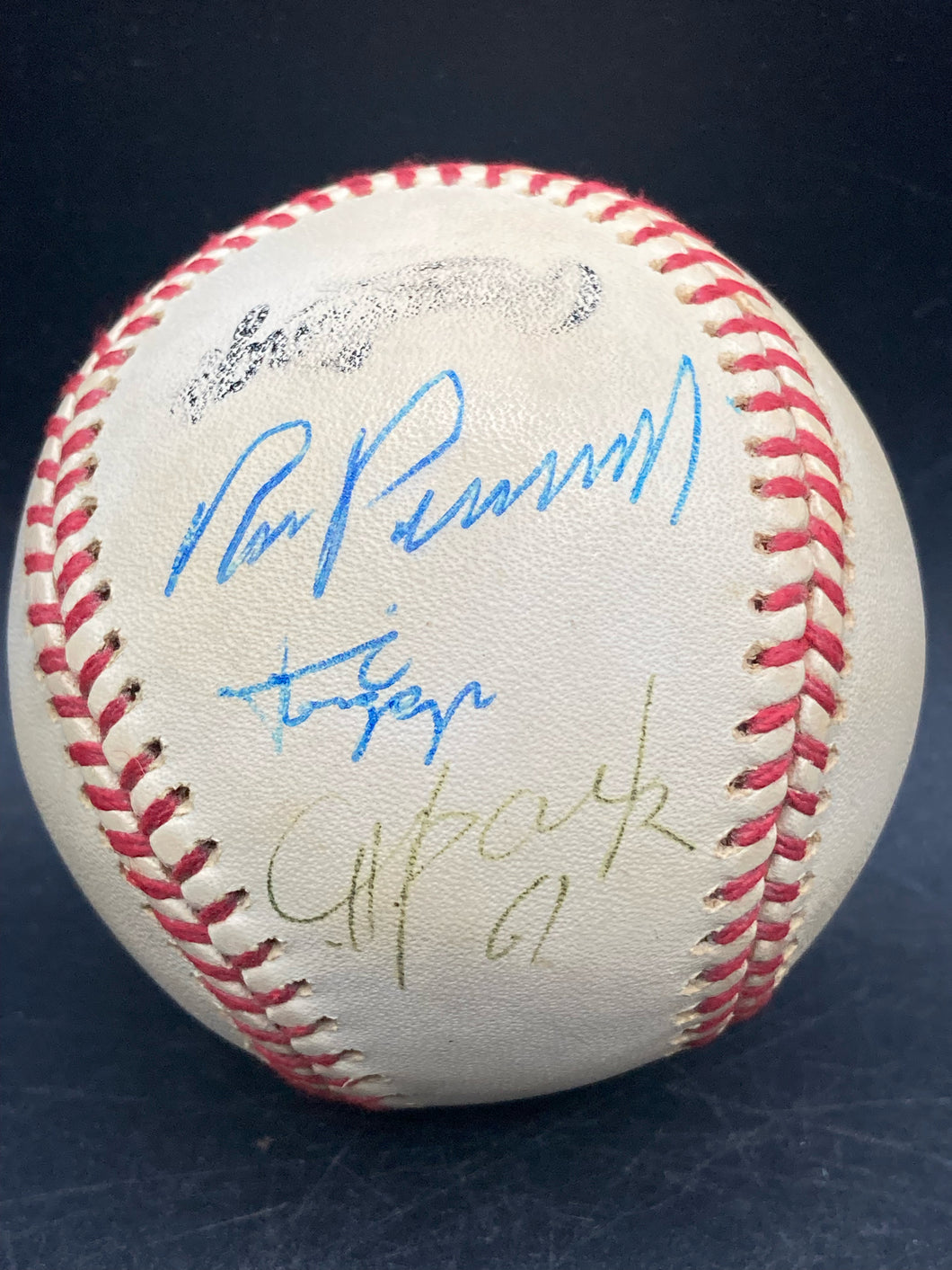 Chan Ho Park & Ron Perranoski Signed Baseball