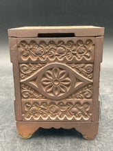 Antique Original 1897 J.E. Stevens Treasure Safe Cast Iron Coin Bank