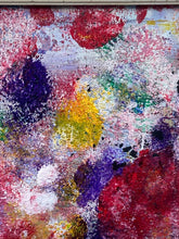 Original Angela Wakefield Spring Burst Series Abstract #03 Painting W/ CoA