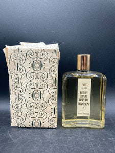 Rare Vintage Caron Lotion Royal Bain De Champagne 170ml Splash Tonic W/ Box
