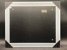 Artist Signed Mountain Lake Landscape Acrylic Painting, Framed