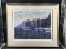 Randal Leigh Signed Mediterranean Scene Framed Artist Proof Print