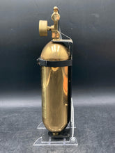 Vintage Stempel Brass Stored Pressure Fire Extinguisher, Empty