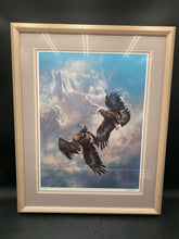 Ted Blaylock Signed "Dueling Raptors" Limited Edition Lithograph 592/950