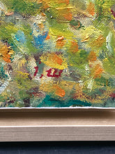 Framed 24x32" Ivan Shapoval "Autumn In The Park" Painting