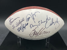 Daytona Beach Quarterback Club Multisigned Football W/ Danny Shelton