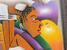 Jeanty JN Roberts Signed Original Haitian Folk Art Painting